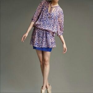 Diane Von Furstenberg | DVF Desma Keyhole Dress Silk Size 2 Red